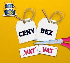 28 Urodziny Mango! Obniżamy ceny o wartość VAT!