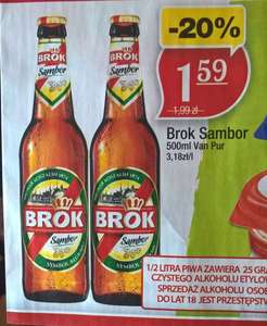 Piwo BROK Sambor | 500ml | Butelka zwrotna