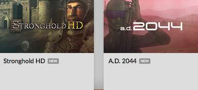 Stronghold HD oraz A.D. 2044 za DARMO :)