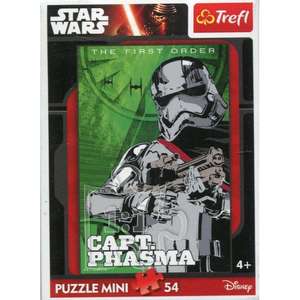 Wyprzeedaż - Puzzle 54 Mini Star Wars VII Capt. Phasma  za 2,50 w Pewex.pl