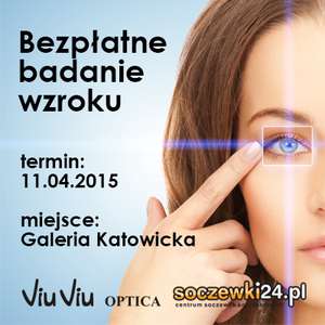 Bezpłatne badanie wzroku (Poznań, Katowice, Bielsko-Biała) @ Soczewki24.pl