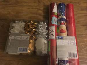 3-pack papier prezentowy świąteczny - Pepco