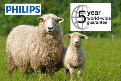 Philips przedłuży gwarancję o 3 lata* Więc 5 lat gwarancji! Na odkurzacze