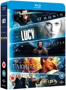 47 Ronin + R.I.P.D. + Immortals + Dracula Untold+ Lucy na Blu-ray @ ZOOM