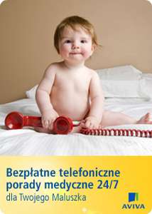Bezpłatne telefoniczne porady medyczne + e-book dla młodych rodziców @ Aviva