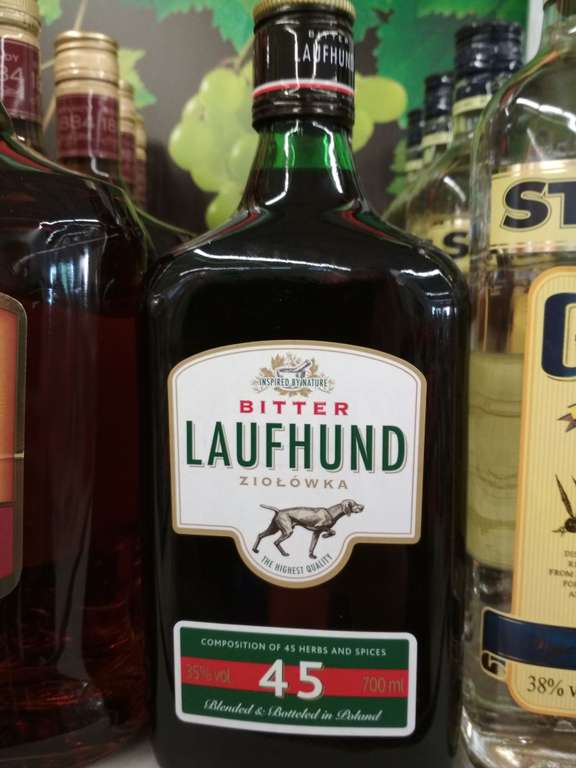 (Likier?) Ziołówka Bitter Laufhund 0,7l