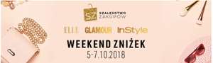 Weekend Zniżek z Elle, Glamour oraz InStyle - Szaleństwo Zakupów w całej Polsce 5-7 października 2018