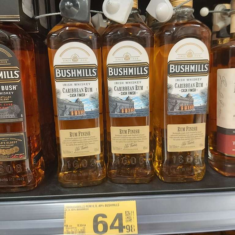 Bushmills Black/Rum Cask/Bourbon Cask i inne-whiskey/whisky/gin/rum - Auchan