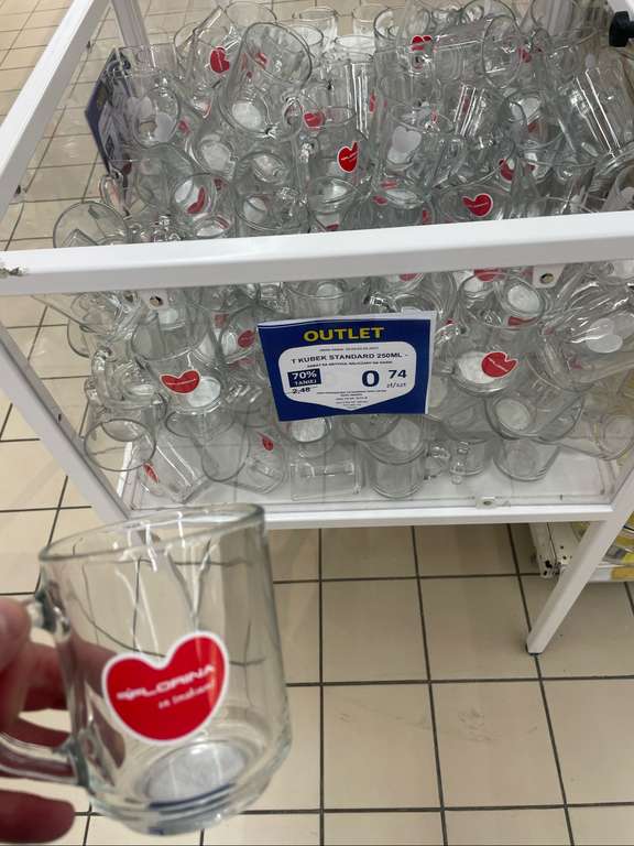 Szklanki 250 ml Auchan