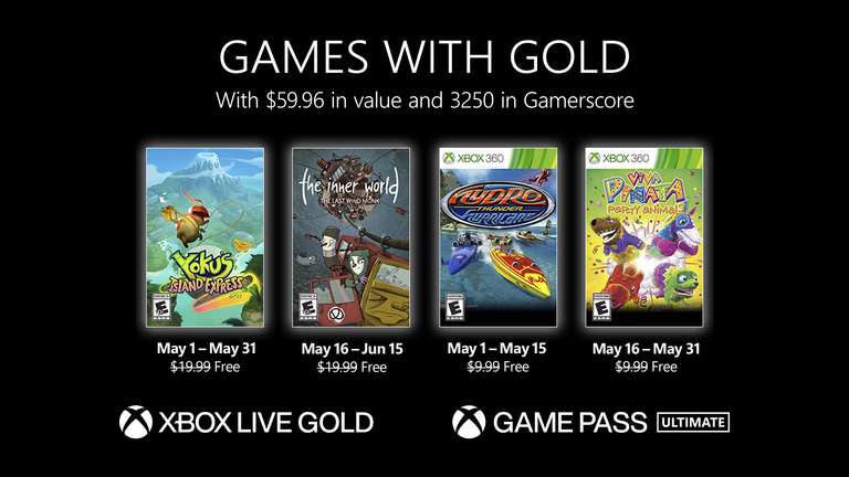 Games with Gold w maju 2022 - Yoku’s Island Express i trzy inne gry