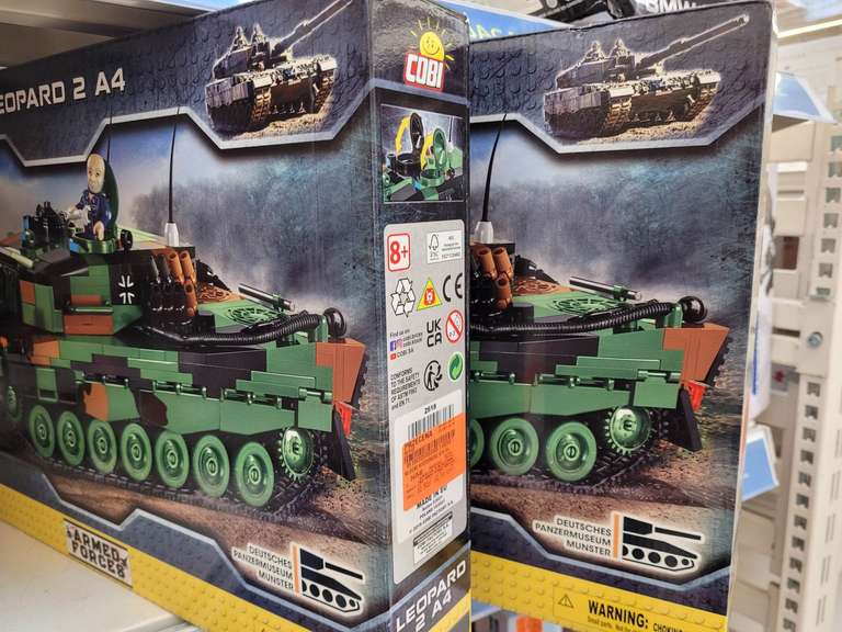 COBI Leopard 2 A4 -42% i inne zestawy, @Auchan, Warszawa Ursynów