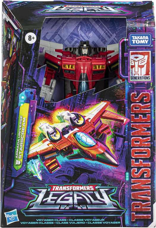 Transformers Zabawka Generations Legacy 17,5 cm duża Voyager Armada Universe Starscream