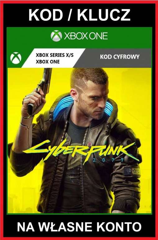Cyberpunk 2077 - AR XBOX One / Xbox Series X|S CD Key - wymagany VPN