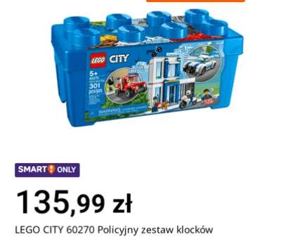 Zestaw Lego City 60270 Policyjny zestaw klocków