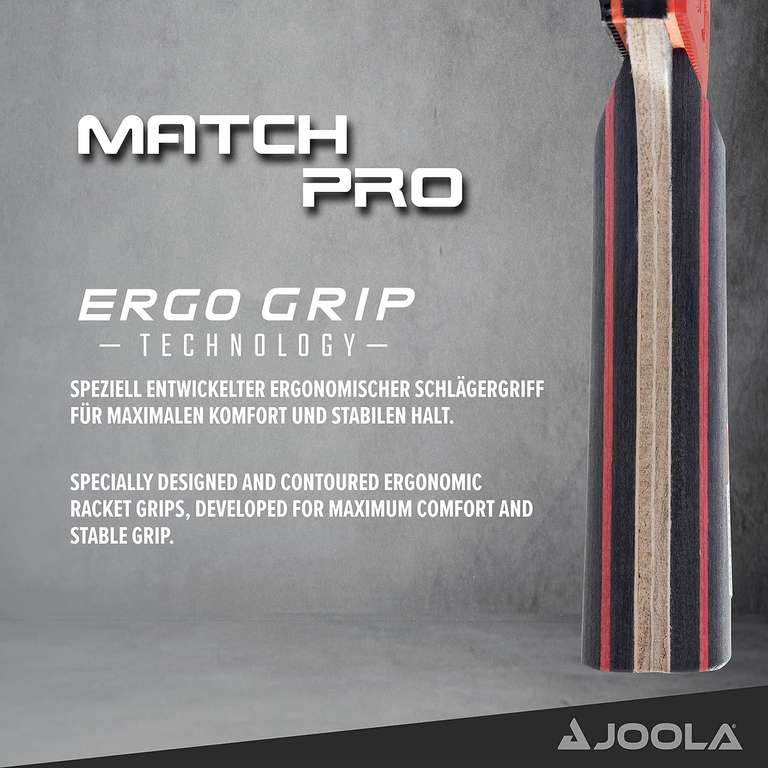 Zestaw do tenisa stołowego Joola Match Pro (2 rakietki, 3 piłeczki i pokrowiec) @ Amazon i Lidl