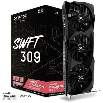 Karta graficzna XFX Speedster SWFT309 AMD Radeon RX 6700 Core 400€