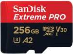 Karta pamięci Sandisk Extreme Pro microSDXC 256GB + Adapter 135 zł