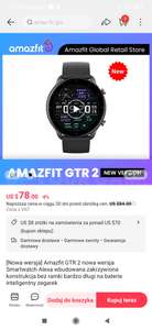 Smartwatch Amazfit gtr2 (nowy model) | $66