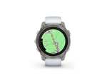 Smartwatch Garmin Epix Pro Gen 2 47 mm Sapphire Tytanowy z paskiem w kolorze mlecznego kwarcu [904.41 € + wysyłka 7,50 € ]