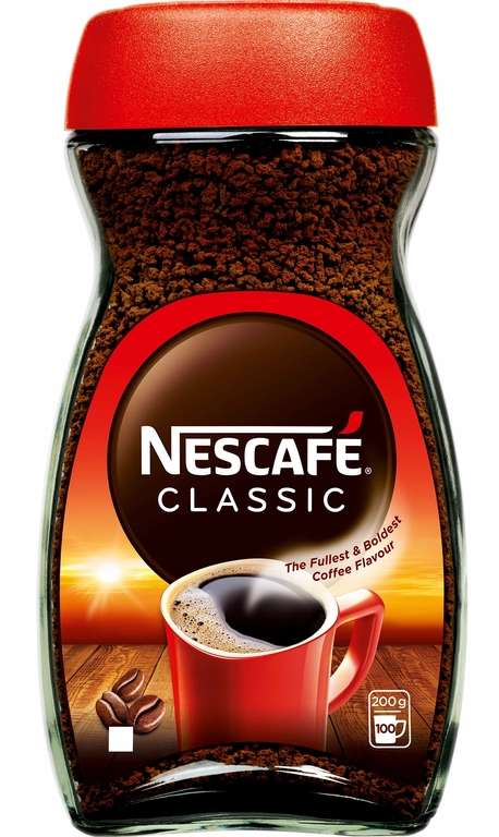 BIEDRONKA: Kawa rozpuszczalna Nescafe Classic 200G (cena przy zakupie dwóch opakowań)