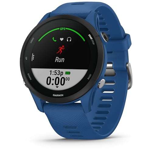 Smartwatch sportowy Garmin Forerunner 255 niebieski lub szary