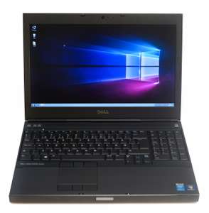 Laptop Dell Precision M4800 Gattor 13,3 " Intel Core i7 8 GB / 512 GB czarny - używany