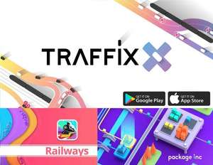 Gry: Traffix, Railways oraz Package Inc. za darmo w Google Play