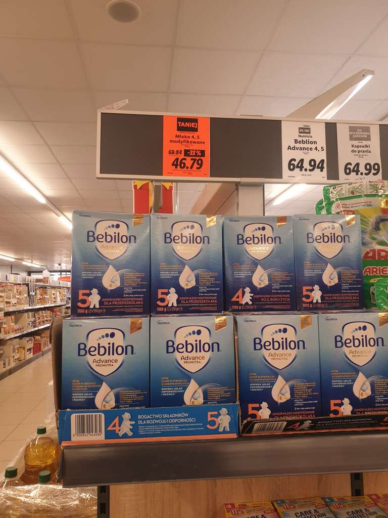 Bebilon mleko modyfikowane @Lidl, Szczecin