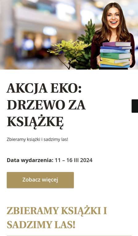 Akcja drzewo za książkę - Kraków