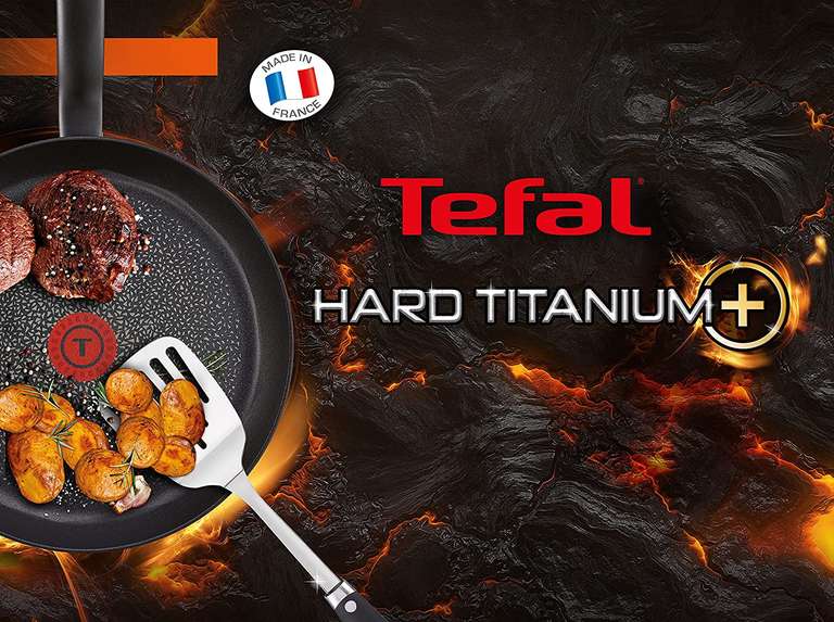 Patelnia Tefal Hard Titanium Plus ⌀ 28 cm