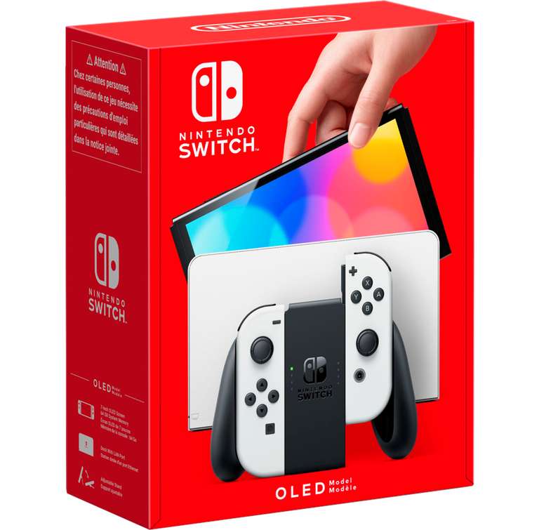 [FR] NOWA Konsola Nintendo Switch OLED (Biała) Amazon (1404zł* czytaj opis!)