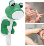 Dziecięca głowica prysznicowa zielona żaba z przyssawką. Dostawa DARMOWA z Prime