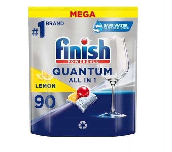 Kapsułki do zmywarki Finish Finish Quantum All in 1 Lemon 90szt.(56gr sztuka!)