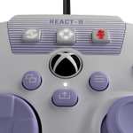 Turtle Beach REACT-R Controller White & Purple Microsoft Xbox Series, Microsoft Xbox One, PC