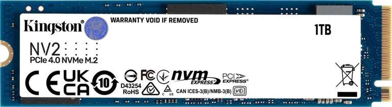 Dysk SSD Kingston 1TB M.2 PCIe Gen4 NVMe NV2 @morele