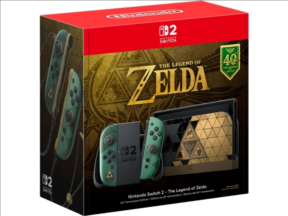 Nintendo switch 2 The Legend of Zelda 40th Anniversary Edition Amazon.de | €537,47
