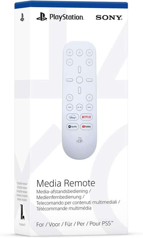 Pilot Sony do PlayStation 5 - media remote