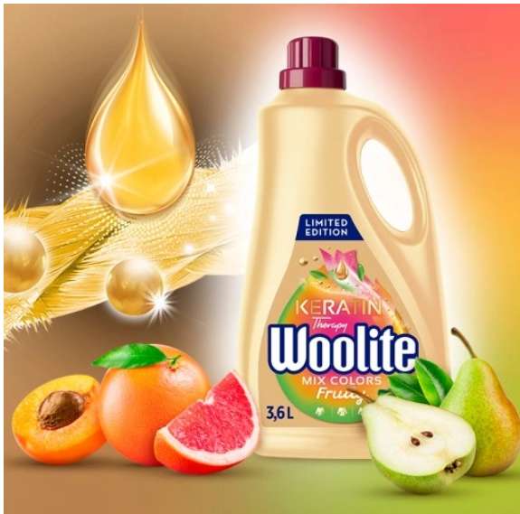 Woolite Fruity - płyn do prania - promocja na allgro days @allegro