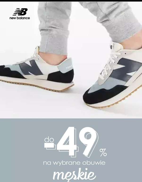 do -49% na wybrane meskie obuwie