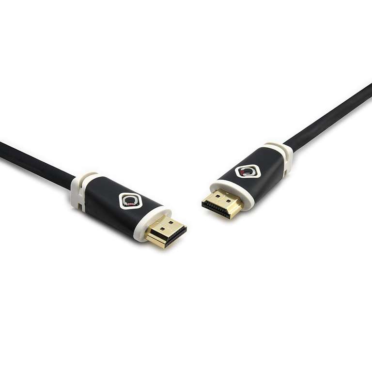 Oehlbach Easy Connect HS 250 - kabel High Speed Ethernet HDMI - 4K Ultra HD 50/60Hz, 2160p, HDR, 3D, 18Gbit/s - OFC 2,5m