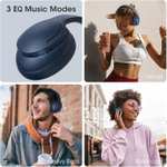 DOQAUS Słuchawki nauszne Bluetooth, 90 godzin odtwarzania, 3 kolory do wyboru