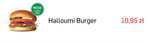 Original burger i halloumi burger taniej z aplikacją w Max Premium Burgers