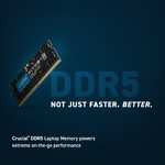 Pamięć RAM DDR5 SO-DIMM Crucial 4800 MHz CT32G48C40S5 1x32GB