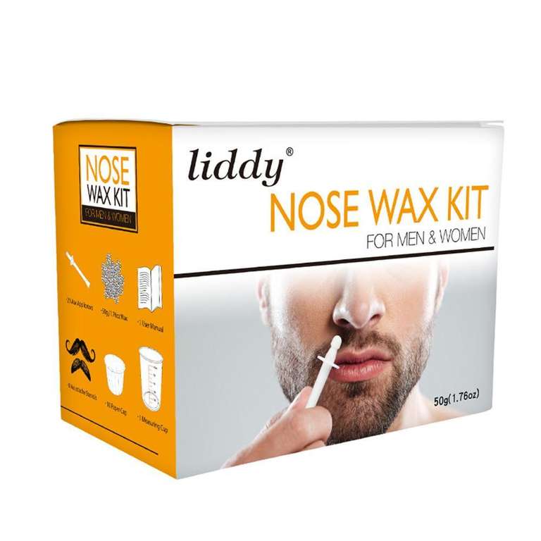 Liddy WAX KIT - usuwanie włosów z nosa za pomocą wosku