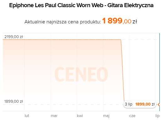 Epiphone Les Paul Classic Worn WEB oraz - gitara elektryczna