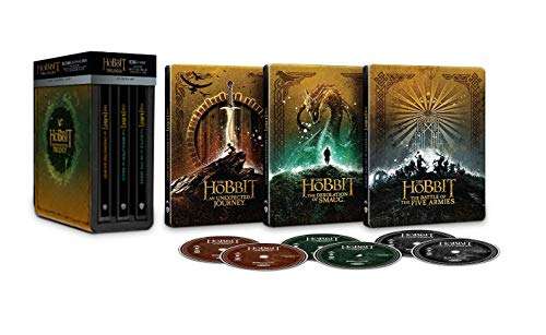 Limitowana Edycja Hobbita 4K Blu Ray Steelbook 74,61 €