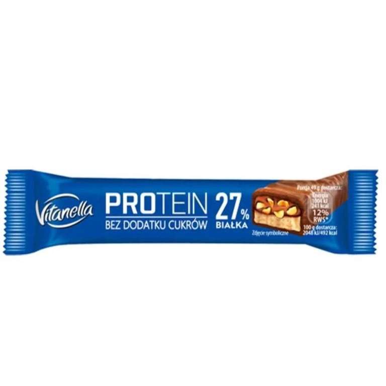 Baton proteinowy Vitanella Protein 27% białka (przy zakupie 5 szt. z kartą MB) @Biedronka