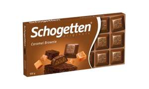 Schogetten Czekolada mleczna Caramel Brownie (Brownie z karmelem) 100 g @Allegro (Data 31/08/2024)