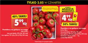 Pomidory na gałązce kg @Biedronka