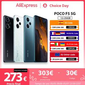 Smartfon POCO F5 5G 12+256GB Global USD304.81